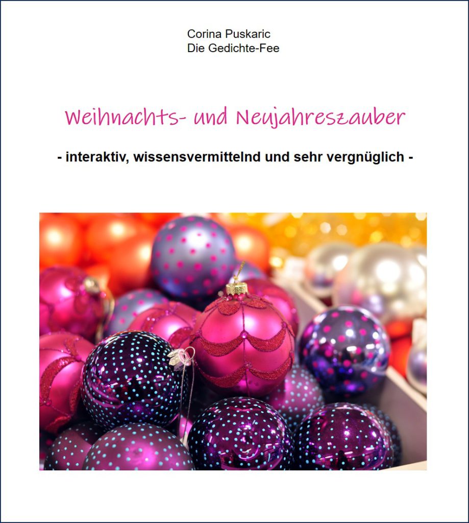 Cover Weihnachts- und Neujahreszauber - Corina Puskaric